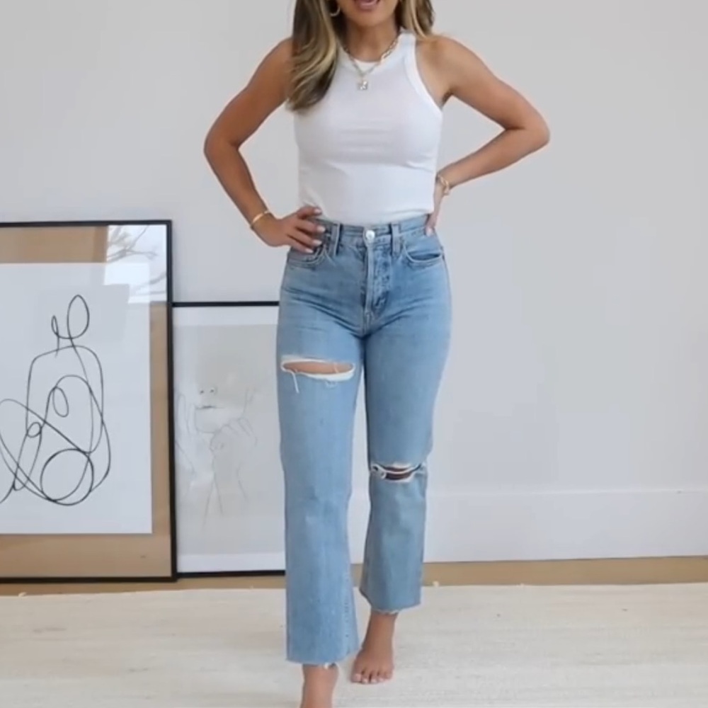 Re/Done Distressed Jeans